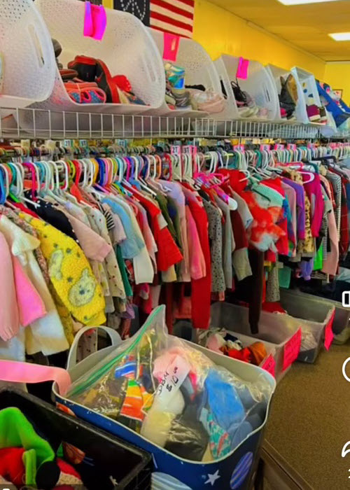 Thrift Store - Children's Clothes